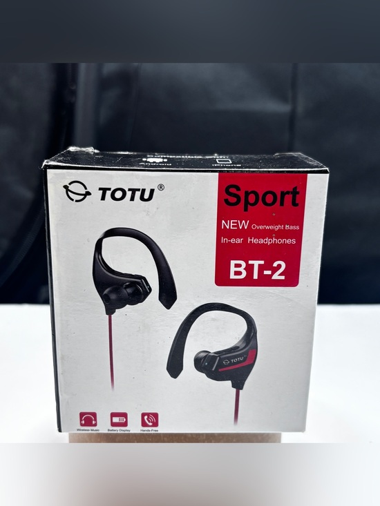 Other - TOTU BT-2 V4.1 Bluetooth Headphones Wireless Music Stereo Sports Headset - Black